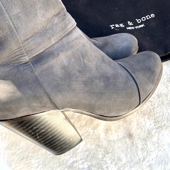 *Rag & Bone | Newbury SuedeHeeled Booties 6.5 - Picture 14 of 16